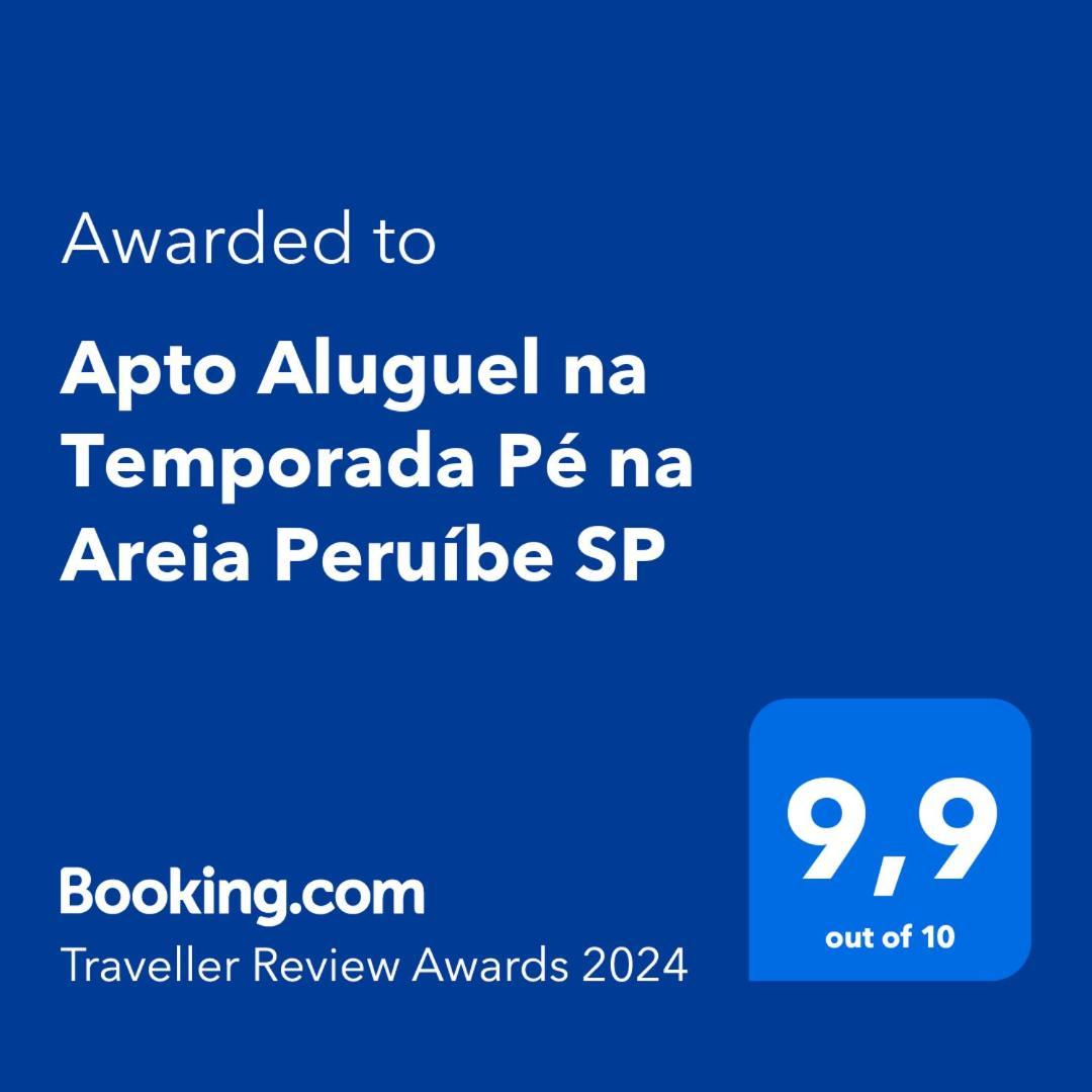 Apto Aluguel Na Temporada Pe Na Areia Peruibe Sp Екстер'єр фото